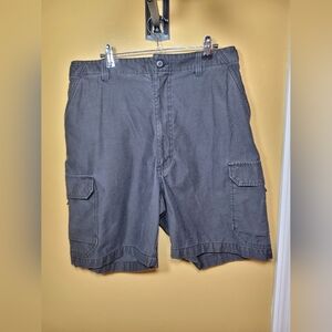 Alpha Industries Black Cargo Shorts sz 34